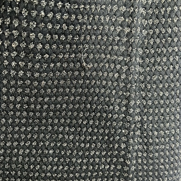 EUC Love for Humanity Black Gold Open Knit Cardigan sz M - Picture 5 of 7